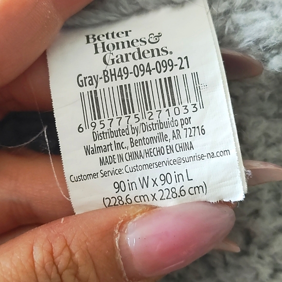 Grey Blanket - Picture 4 of 4